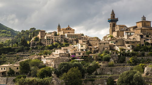 Best off peak holiday destinations in Spain: Valldemossa village in Majorca, Spain